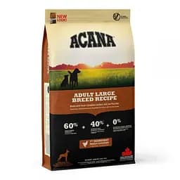 Сухий корм Acana Adult Large Breed 17 кг для дорослих собак великих порід (курка, камбала)