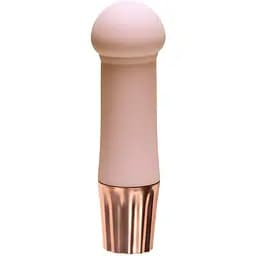 Міні-вібратор Crushious Mellow Puff рожевий 11 х 3.2 см