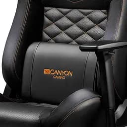 Ігрове крісло Canyon GC-7 Nightfall Black/Orange (CND-SGCH7) - мініатюра 2