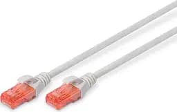 Патч-корд CAT 6 UTP 25м AWG 26/7 Cu LSZH сірий Digitus teh0018349