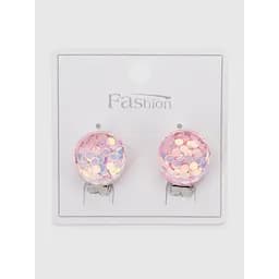 Сережки на клипсі для дівчинки XF11118 Рожевий (2002016397790)