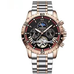 Наручний годинник чоловічий Poedagar Mechanical Золотой (3241)