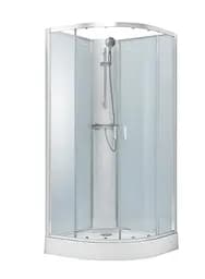 Душевая кабина Volle Oliva 90x90 с поддоном 11-88-173, прозрачный, хром