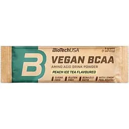 Амінокислоти BiotechUSA Vegan BCAA Холодний чай 9 г