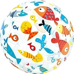 Надувний м’яч Intex 59040 Рибки, 51 см - яскраві емоції для відпочинку!