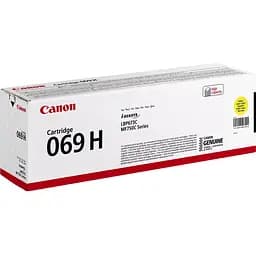 Canon Картридж 069H MF752Cdw/MF754Cdw/LBP673Cdw Yellow (5500 стор.)