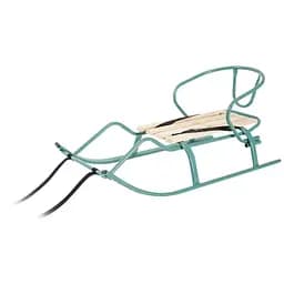 Санки "Спорт Ф1" бирюза + спинка 2130012 (2000904726370)(SN)