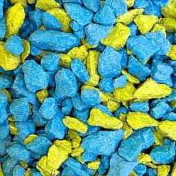 Грунт Ginger PRO 3 кг №23 Жовто-блакитний 5-10 мм