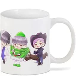 Кухоль GeekLand Bangtan Boys BTS Chibi Fan BTS.02.22 330 мл білий - мініатюра 2