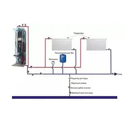 Електричний котел Warmly WCSM PREMIUM 6 кВт 220/380В симістор Philips з насосом (Pm26158) - мініатюра 4