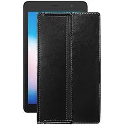 Чохол StatusCASE з екошкіри для планшету Alcatel 1T 7 4G Чорний матовий