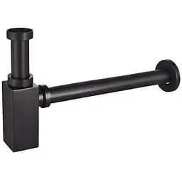 Сифон для раковини Koer BT-02-05 KR3412, Чорний матовий