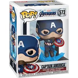 Фігурка Funko Pop! Avengers Endgame: Капітан Америка з мйольніром 9.6см (45137) [117709] - мініатюра 5