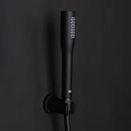 Ручний душ 1 режим струменя Grohe Euphoria Cosmopolitan Stick 22126KF0, Чорний матовий - мініатюра 6