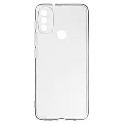 Прозрачный чехол для Motorola E20 с защитой камеры, тонкий, силиконовый, бесцветный, ударостойкий, противоударный бампер c закрытой камерой, ArmorStandart (ARM63456)
