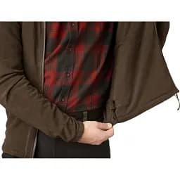 Кофта Seeland Benjamin fleece 3XL Темно коричневий - мініатюра 7