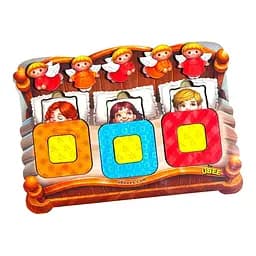 Дидактична гра для дітей "Малюки в ліжечку" Ubumblebees PSD303 (ПСД303)