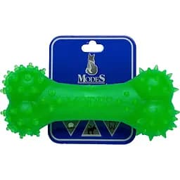 Игрушка для собак Modes Denta кость M 15 см зеленая