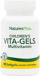 Вітаміни та мінерали Natures Plus Childrens Vita-Gels, 90 капсул