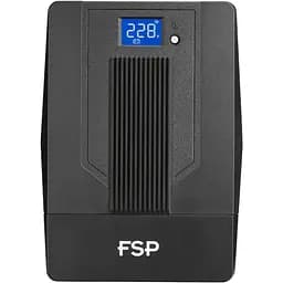 ДБЖ FSP iFP-1000, 1000ВА/600Вт, LCD, Schukox4. 230V/50Hz ,w/o RJ45,w/ USB, Black, 12V/7Ahx2,CIS