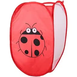 Корзина-сетка для игрушек Bambi 10-76(Red) с рисунком, 48х25 см