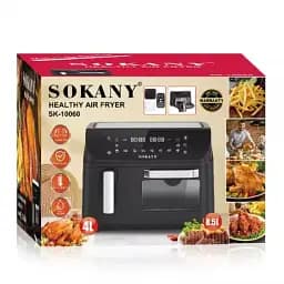 Аерофритюрниця Sokany SK-10060 з 2 чашами, сенсорне керування - мініатюра 5