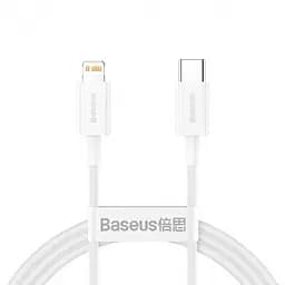 Кабель Baseus Superior Series Fast Charging Data Cable Type-C to iP PD 20W 0.25m White - мініатюра 1