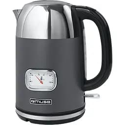 Чайник електричний Muse 1.7 л графіт (MS-020 DG)