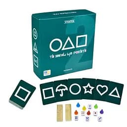 Настольная игра "Ты знаешь, что делать 2" (Игра в кальмара/Squid Game) 30841 Strateg, в коробке (4823113889753)