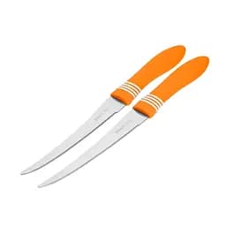 Набір ножів кухонних, 2 шт., для томатів та м'яких овочів, Kitchen Master Помаранчевий 87708
