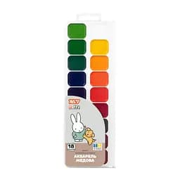 Фарби акварельні Yes Miffy 18 кольорів (110320)