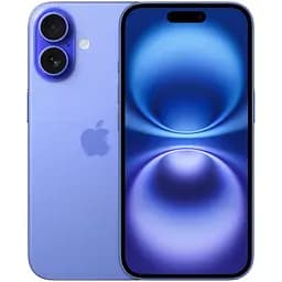 Смартфон Apple iPhone 16 256 ГБ Ultramarine (Grade B) Seller Refurbished - мініатюра 1