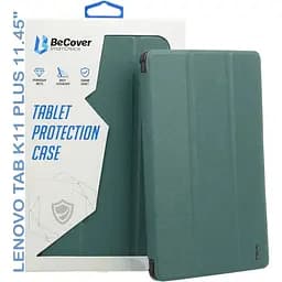Чохол-книжка BeCover Smart Case для Lenovo Tab K11 Plus TB-352F 11.45" Dark Green (711850) - мініатюра 5