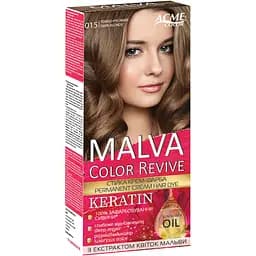 Стойкая крем-краска для волос Malva Color Revive оттенок 15 темно-русый 103 мл