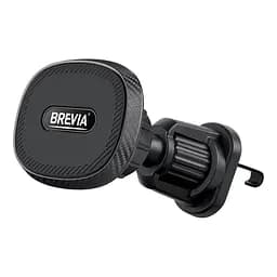 Тримач телефону автомобільний Brevia AirVent Pro MagStrong на дефлектор, 6 магнітів, чорний(48410)