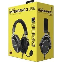 Навушники Hator Hypergang 3 Hi-Res Black (ESH50) - мініатюра 6