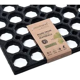Килимок придверний MultyHome Honey Comb резиновий 45х 75 см (283083) - мініатюра 2