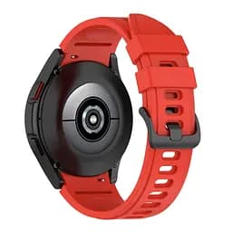 Ремінець для Samsung Galaxy Watch 5 44mm - червоний ширина кріплення 20мм силікон Watchbands RiccoOne (W29-1WB91937766) - мініатюра 2