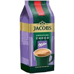 Напій кавовий Jacobs Cappuccino Milka Choco, з какао, 500 г, (911743)