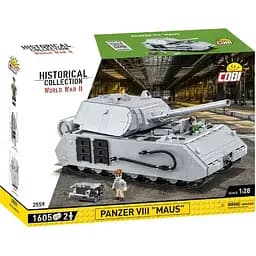 Конструктор Cobi Вторая Мировая Война Танк Maus, 890 деталей (COBI-2559)