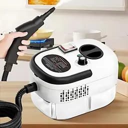 Багатофункціональний пароочисник Steam Cleaner 2500W бак 900 мл з набором насадок 10 в 1  Білий/Чорний - мініатюра 3