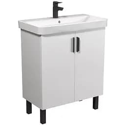 Тумба Мойдодир Idea 70-U умивальник River 70 Білий універсальна Білий