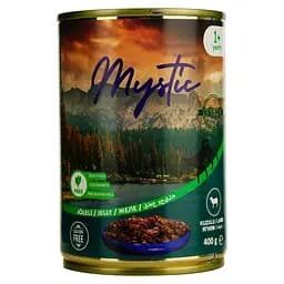 Вологий корм для собак Mystic шматочки ягнятини в желе 400 г (609201) - мініатюра 2