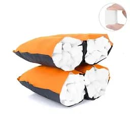 Подушка самонадувна Naturehike Sponge automatic NH17A001-L, світло блакитна - мініатюра 5
