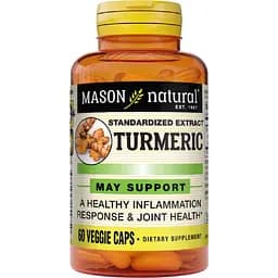 Куркума Mason Natural Turmeric 60 вегетарианских капсул