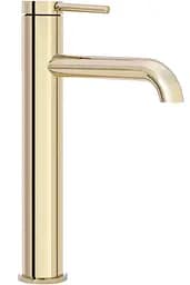 Смеситель для умывальника Rea Spot высокий gold REA-B2015 Золотой