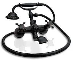 Змішувач для ванни Rea Retro Old black чорний REA-B0224 Чорний