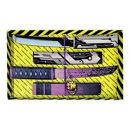 Набір ножів сувенірних дерев'яних SO-2 Tanto Транзистор and Tanto Рестлесс Сувенір-Декор SO2-9-B