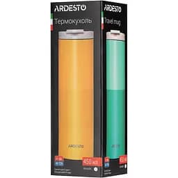 Термокружка Ardesto Duo, 450 мл, желтая (AR2645DY) - мініатюра 6