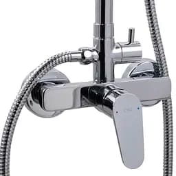Душова система Topaz Capri TCA 15702-H37 комплект Н-130см, Хром - мініатюра 3